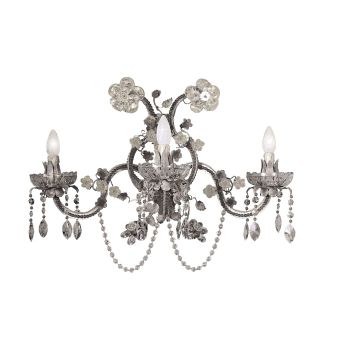 Mechini / Wall Lights / Colored Bohemian Crystal and Murano Glass A257/3 MH