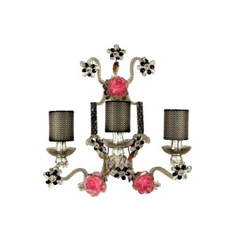 Mechini / Wall Lights / Bohemian Strip and Silk Lamp Shade A277/3