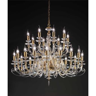 Euroluce Lampadari / Chandeliers / Alicante Clear L16+8