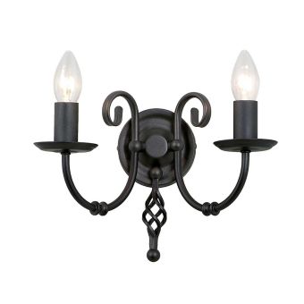 Elstead Lighting / Wall Lights / Artisan 2 Black