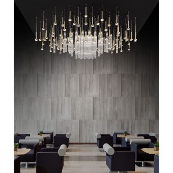 Euroluce Lampadari / Chandeliers / Astract Oval