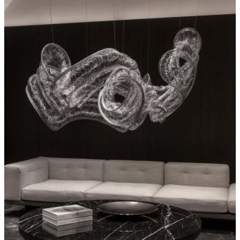 Terzani / LED Pendants & Suspension Lights / Genesis linear sculpture B55S