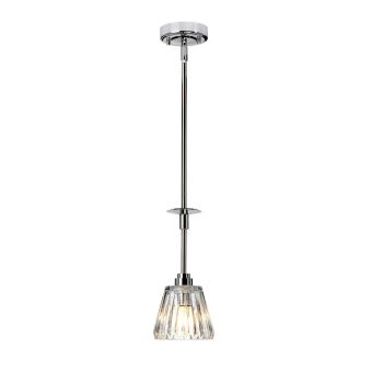 Elstead Lighting / Pendant Lights / Agatha Polished Chrome