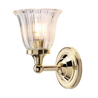 Elstead Lighting / Wall Lights / Austen 1 Polished Brass