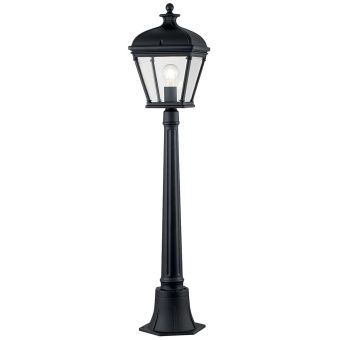 Elstead Lighting / Outdoor Post Lights / Bayview 1 Medium Black