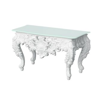 Bisazza / Console tables / Bagno - the wanders collection / New Antiques Table 127 White