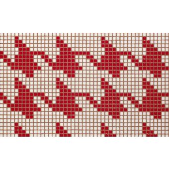 Bisazza / Mosaico - Decorations / Pied De Poule Rosso (Flooring)