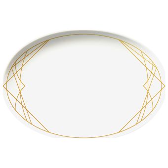 Le Porcellane / Plates & Bowls Tabletop / Baroqeat Gold 5884