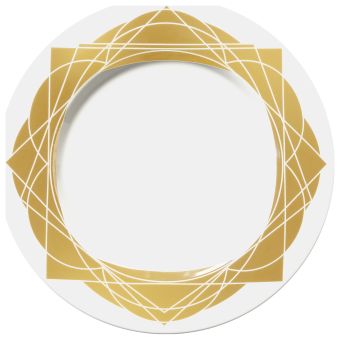 Le Porcellane / Plates & Bowls Tabletop / Baroqeat Gold 5856