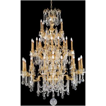 Badari / Chandeliers / 48 lights chandelier with crystals B4-29-48
