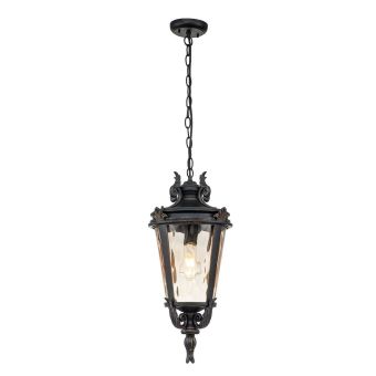 Elstead Lighting / Outdoor Lanterns / Baltimore 1 Large Chain Weathered Bronze