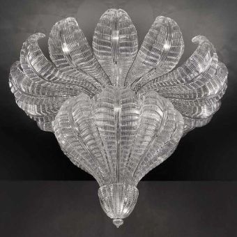 Glass & Glass Murano / Semi-Flush Mounts / Naga 1 ART. 1530/P