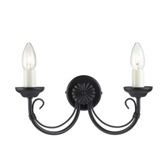 Elstead Lighting / Wall Lights / Chartwell 2 Black