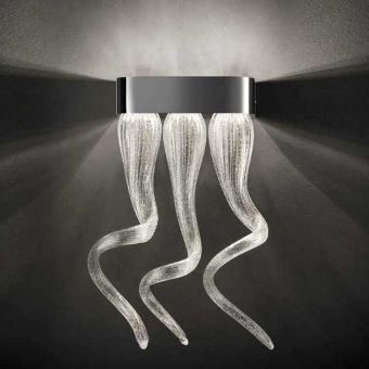 Glass & Glass Murano / Wall Sconces / Ghirigori ART. E.H.F. 15 / A