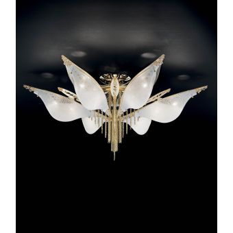 IDL 1987 / LED Ceiling Lights / Crystal Moon 475-12