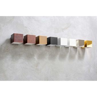 Aldo Bernardi / Applique / Cubetto - Wall Sconce In Plaster