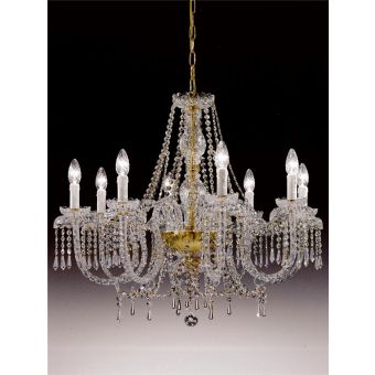 Italian Luxury Lighting / Chandeliers / Elegance Crystal 8 Lights D1310 008