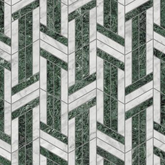 Bisazza / Marmo - Marmo Matt / Padlock Green SW10316