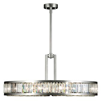 Fine Art Handcrafted Lighting / Round Pendant / Crystal Enchantment 812040 815840