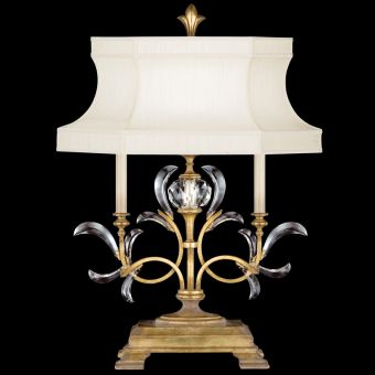 Fine Art Handcrafted Lighting / Table Lamps / Beveled Arcs 34″ 737910 769110