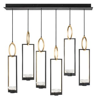 Fine Art Handcrafted Lighting / Pendant Lughts / Delphi 48″ Rectangular 893140
