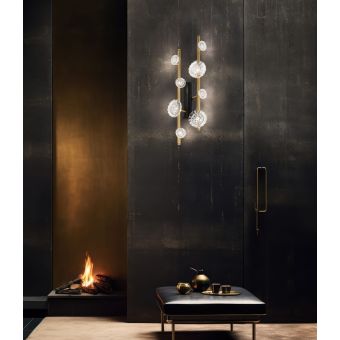 IDL 1987 / Wall Sconces / Flower Miu 655