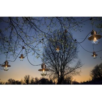 Aldo Bernardi / Suspensions / Guinguette – Head Light For Outdoor Lighting