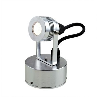 Elstead Lighting / Outdoor Spotlights / Elite Small Wall Fitting Anodised Aluminium