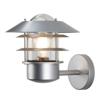 Elstead Lighting / Outdoor Wall Lights / Helsingor Lantern Silver