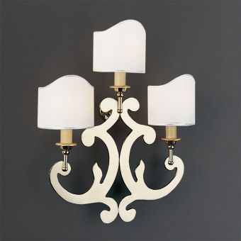 Officina Ciani / Wall Sconces / Iron with 3 Lampshades HL1028WA-3ot