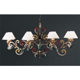 Officina Ciani / Chandeliers / Forged Iron HL1058CH-8