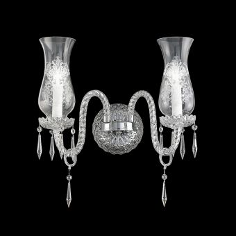 Italamp / Wall Sconces / Carved Crystal and Glass 159/AP