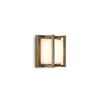 Moretti Luce / Outdoor Wall Lamp / Ice Cubic Square 3406