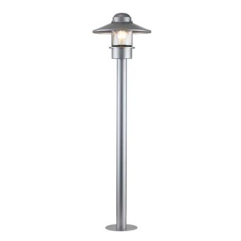 Elstead Lighting / Outdoor Bollard Lights / Klampenborg 1 Silver