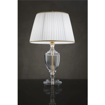 Italian Luxury Lighting / Table Lamps / Crystal With Lampshade LF1030
