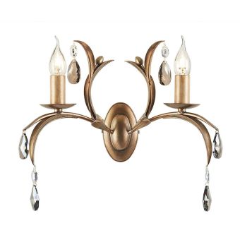 Elstead Lighting / Wall Lights / Lily 2 Bronze Patina