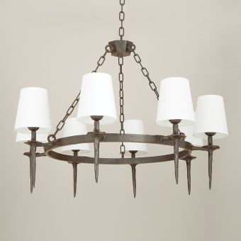 Objet Insolite / Bronze Chandeliers / Lustre Mancha