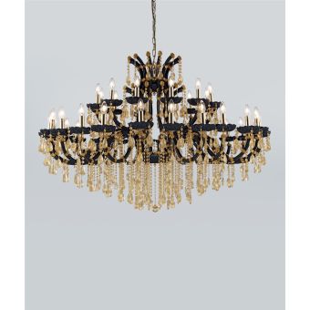 Euroluce Lampadari / Chandeliers / Mariateresa L36 Black&Sheen