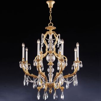 Mariner / Chandeliers / Casted Bronze & Scholer crystal 19875.0