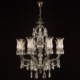 Mariner / Chandeliers / Casted Bronze & Scholer crystal 19875.1