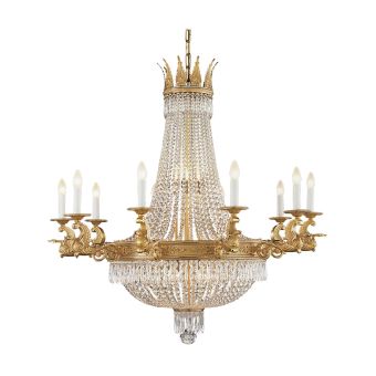 Mariner / Chandeliers / Casted Bronze & Scholer crystal 18761.0