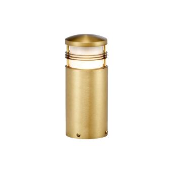 Elstead Lighting / Outdoor Bollard Lights / Newbrighton 1 Mini Brushed Brass