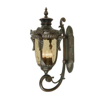 Elstead Lighting / Outdoor Wall Lights / Philadelphia Large Lantern Old Bronze