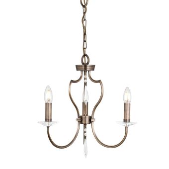 Elstead Lighting / Chandeliers / Pimlico 3 Dark Bronze