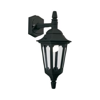 Elstead Lighting / Outdoor Wall Lights / Parish Mini Down Lantern Black