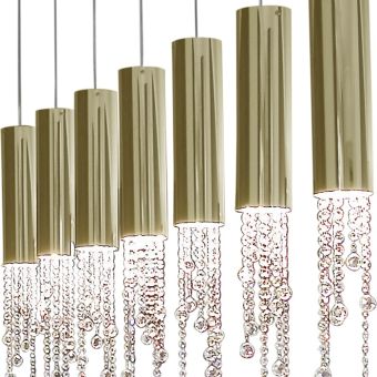 ILFARI / Cascade Lights / Sexy Crystals H7 Pendant Lamp