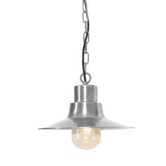 Elstead Lighting / Outdoor Pendant Lights / Sheldon 1 Chain Lantern Antique Nickel
