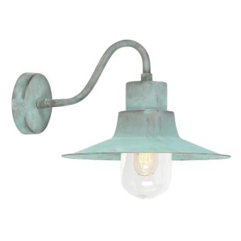 Elstead Lighting / Outdoor Wall Lights / Sheldon Lantern Verdigris