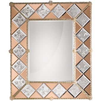 Arte Veneziana / Wall Mirrors / Tersicore Venetian Style MVX-AVA-001-0208