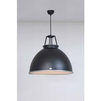 Original BTC / Pendants & Suspension Lights / Titan Size 5 Black Edition with Etched Glass